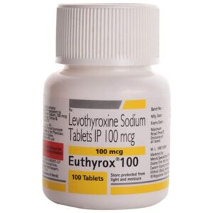 Levothyroxine 100mcg (Euthyrox) Tablets
