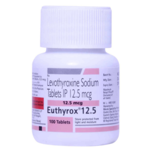 Levothyroxine 12.5mcg (Euthyrox) Tablets