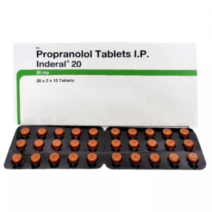 Propranolol 20mg (Inderal) Tablets