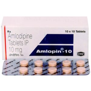 Amlodipine 10mg (Amlopin) Tablets