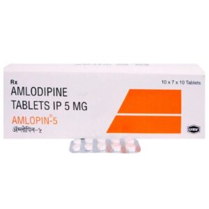 Amlodipine 5mg (Amlopin) Tablets