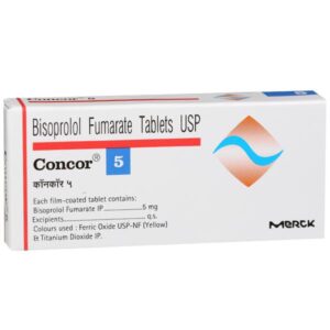 Bisoprolol 5mg (Concor) Tablets