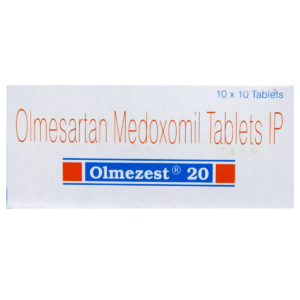 Olmesartan Medoxomil 20mg (Olmezest) Tablets