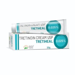 Tretinoin 0.025% Cream (Tretiheal)