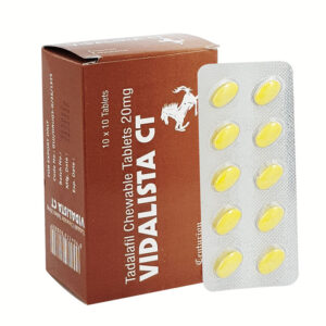 Vidalista CT 20mg (Tadalafil) Chewable