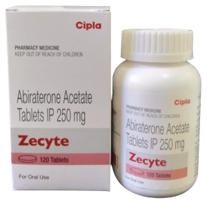 Abiraterone 250mg (Zecyte) Tablets