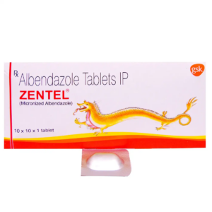 Albendazole 400mg (Zentel) Tablets