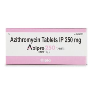 Azithromycin 250mg (Azipro) Tablets