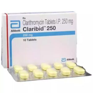 Clarithromycin 250mg (Claribid) Tablets