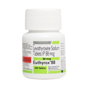 Levothyroxine 88mcg (Euthyrox) Tablets