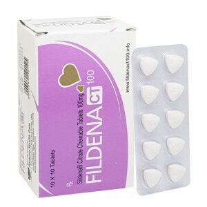 Fildena CT (Sildenafil) Chewable Tablets