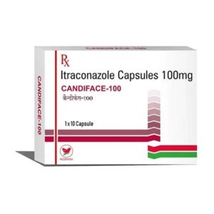Itraconazole 100mg (Candiface) Capsules