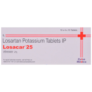 Losartan Potassium 25mg Tablets