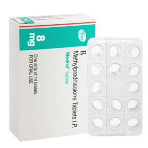 Methylprednisolone 8mg (Medrol) Tablets