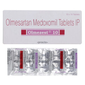 Olmesartan Medoxomil 10mg (Olmezest) Tablets