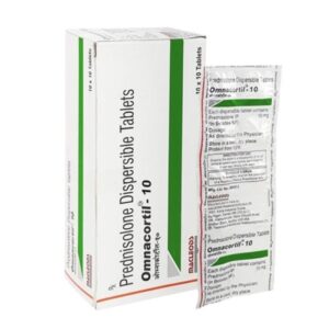 Prednisolone 10mg (Omnacortil) Tablets