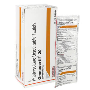 Prednisolone 20mg (Omnacortil) Tablets