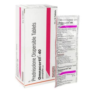 Prednisolone 40mg (Omnacortil) Tablets