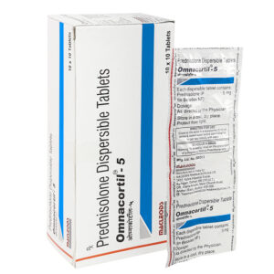 Prednisolone 5mg (Omnacortil) Tablets