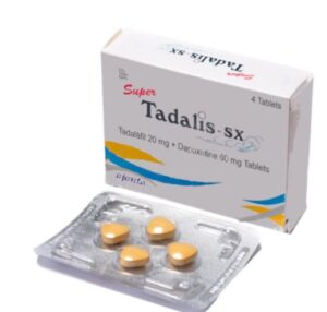 Super Tadalis SX Tablets (Tadalafil 20mg + Dapoxetine 60mg)