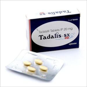 Tadalafil 20mg Tablets (Tadalis SX)
